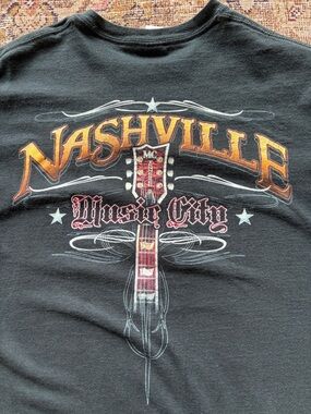 Nashville Music City Graphic Tee Country Music Shirt Unisex
